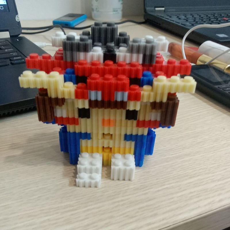 lego decor bàn làm việc