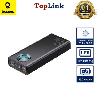 Pin Sạc Dự Phòng Baseus BS-30KP365 Dung Lượng 30000mah - 65W Sạc Nhanh QC3.0 Cho Iphone Ipad Laptop - TopLink