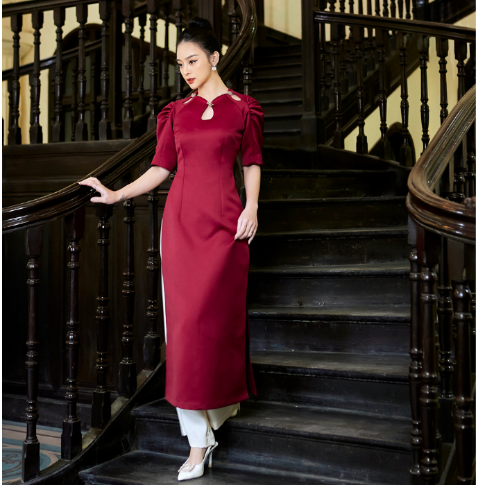 Áo dài tết Hà Y HER25