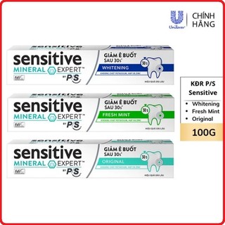 Kem đánh răng Sensitive Mineral Expert By P/S 100g