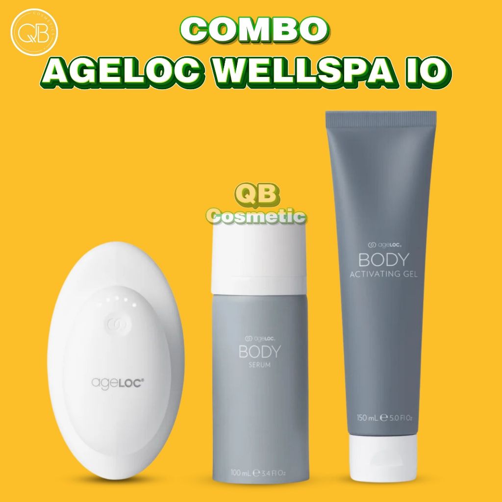 Bộ sản phẩm chăm sóc sức khỏe và sắc đẹp ageLOC WellSpa iO