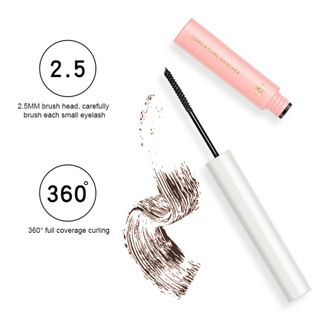 Mascara thỏ bông chải mi cong làm dài và dày mi