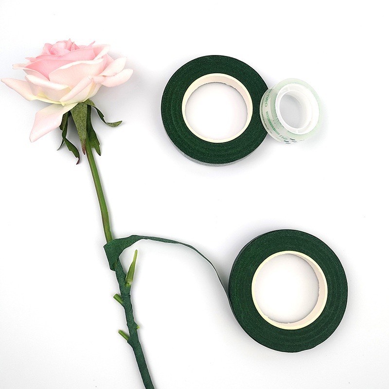 Băng dính sáp Chất liệu dai, khi quấn không lo bị đứt, băng keo sáp cuốn cành thân hoa giả Trang Trí Handmade