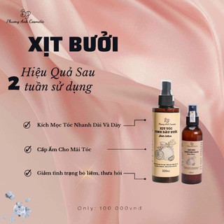 Xịt kích mọc tóc bưởi dừa size 200ml lớn