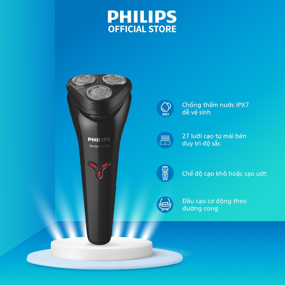 Máy cạo râu du lịch cầm tay Philips S1103/02