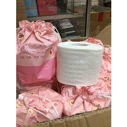 HĂN LAU MẶT DÙNG 1 LẦN 100% BÔNG TỰ NHIÊN - CUỘN KHĂN GIẤY LAU MẶT ĐA NĂNG KHĂN KHÔ TẨY TRANGshop winwinshop01