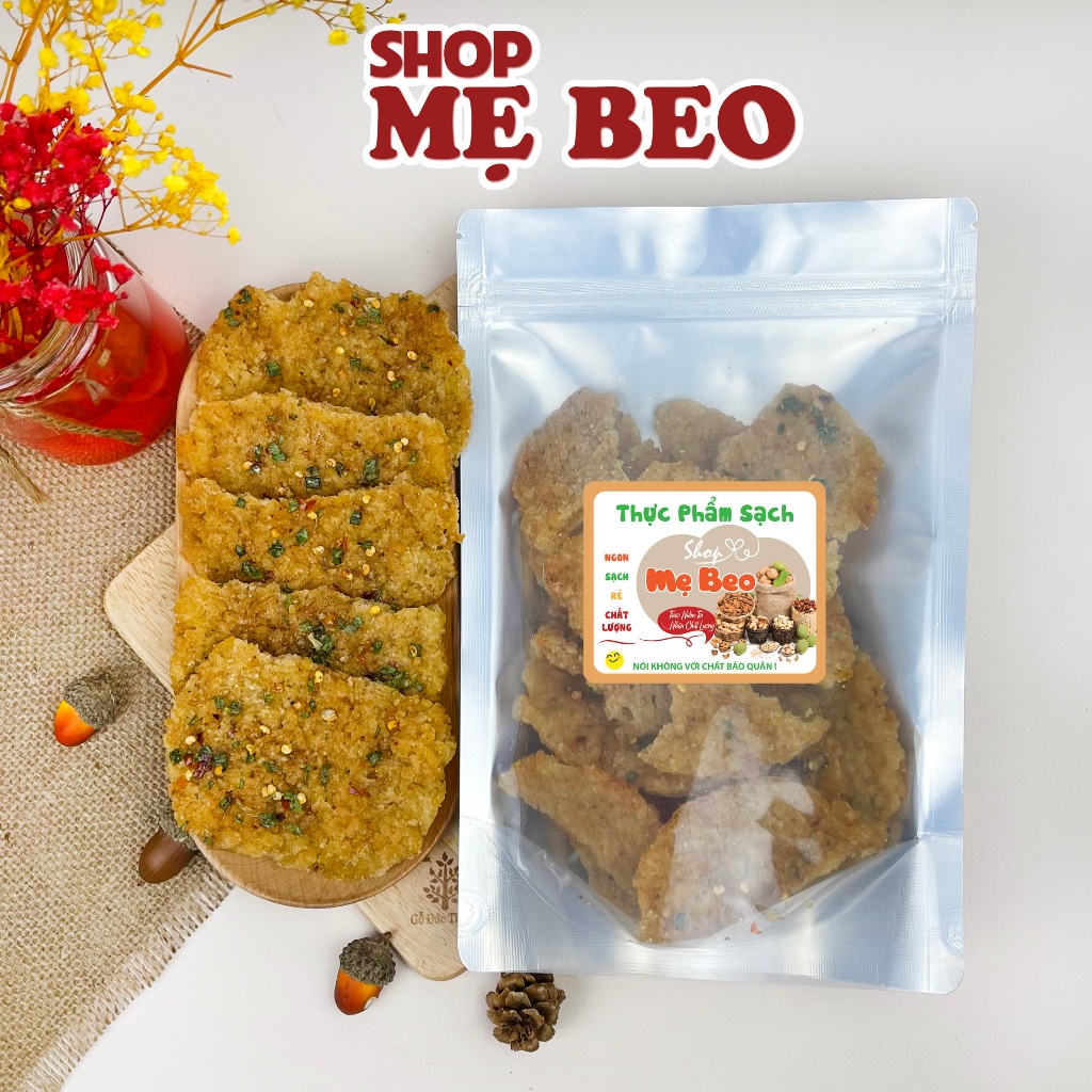 1Kg Cơm Cháy Mắm Hành Loại Bể Shop Mẹ Beo