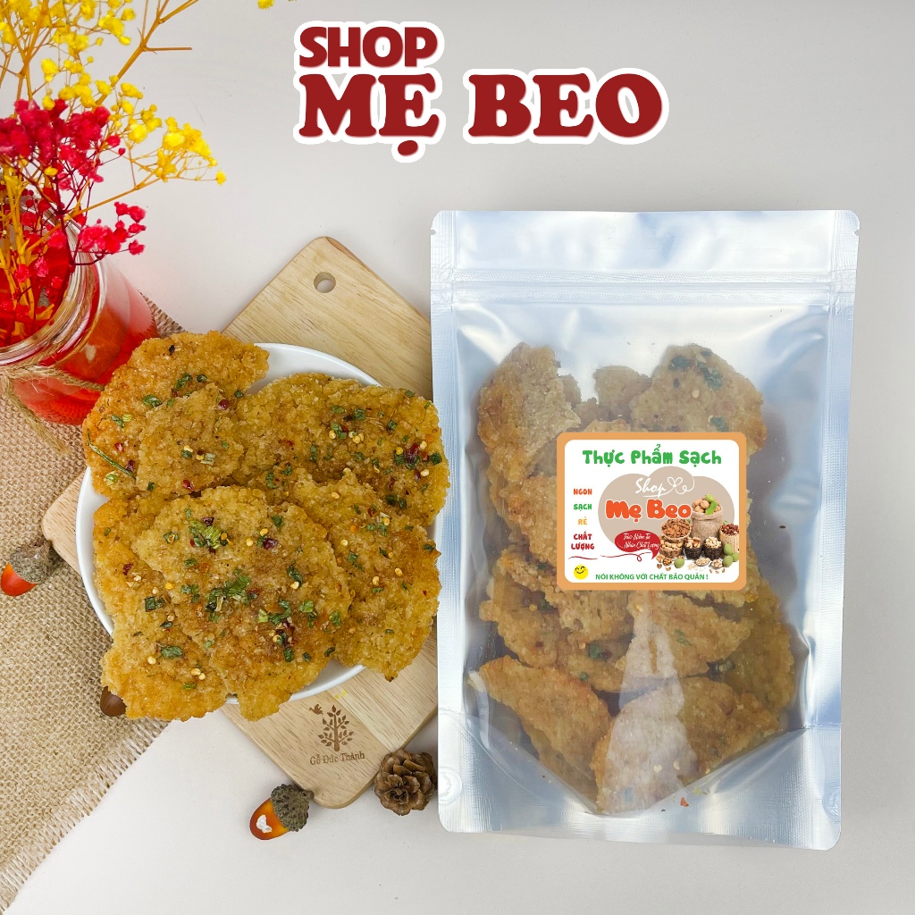 1Kg Cơm Cháy Mắm Hành Loại Bể Shop Mẹ Beo