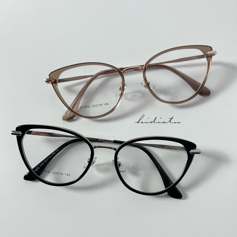 KÍNH MẮT MÈO XINGDAY CÀNG KIM LOẠI CC - Phù hợp tất cả dáng mặt. Tròng kính chống tia UV400 và ASX