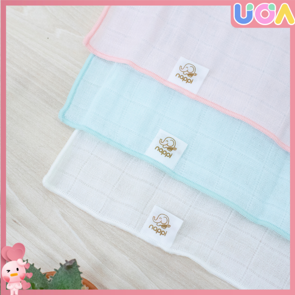 Nappi - Khăn sữa Nappi set 6 cái - 30*30cm - KSA159001