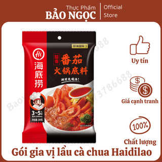 Gói gia vị lẩu cà chua Haidilao chuẩn vị - cốt lẩu thơm ngon như ngoài hàng - ship hỏa tốc Hà Nội