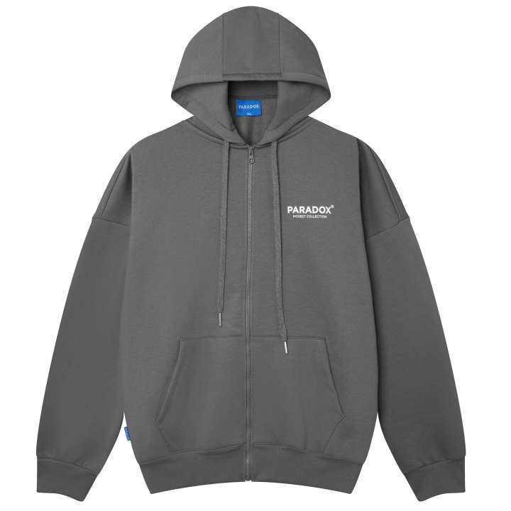 Áo Hoodie Zip Nam Nữ Paradox Chất Nỉ Bông Form Rộng Kiểu Dáng Basic Cao Cấp