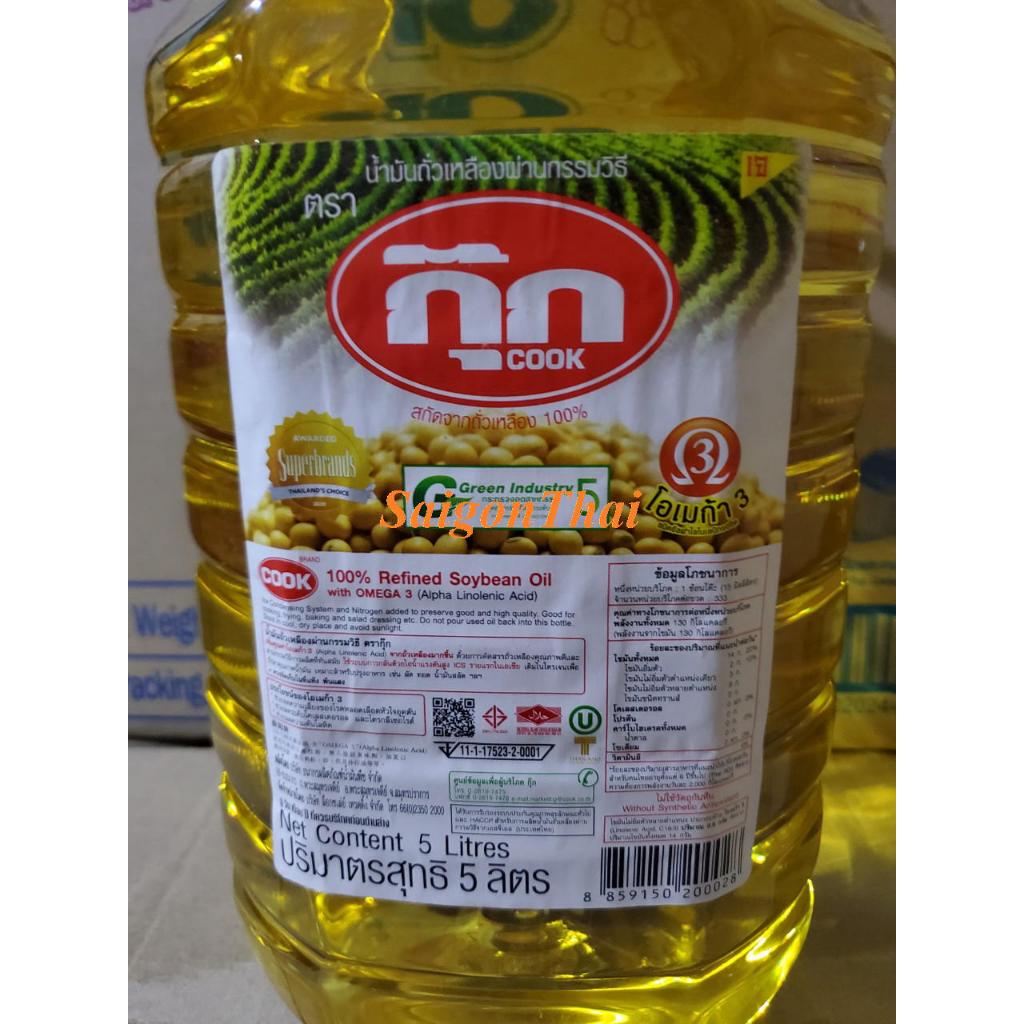 Dầu Ăn COOK xuất xứ chính hãng Thái Lan