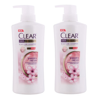 Combo 2 chai dầu gội Clear Hoa Anh Đào  Thái Lan - 400ml/chai