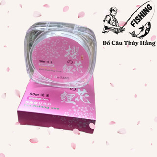 Cước Câu Cá Tàng Hình Làm Thẻo Hoa Anh Đào Chính Hãng - Cuộn 50m