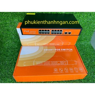 Switch poe 16 port smart poe 16+2 16 cổng – 2 cổng uplink