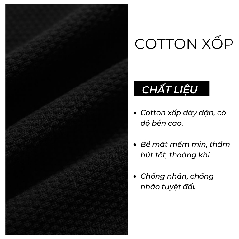 Áo thun polo nam CATSA chất liệu thun cotton xốp cao cấp mềm mại thoáng mát ATP328