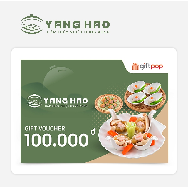 Phiếu Quà Tặng Yang Hao 100K