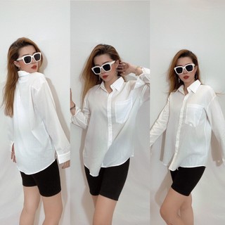 Áo Sơ Mi Cổ Trụ Vàng Công Sở Hiệu K Cavina Freesize (Giá thanh lý)