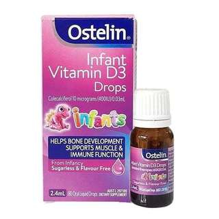 Vitamin D3 Ostelin Infant Drops ( ÚC - 0M+)