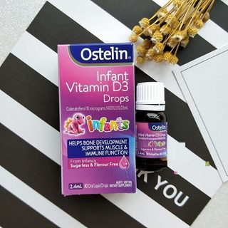 Vitamin D3 Ostelin Infant Drops ( ÚC - 0M+)