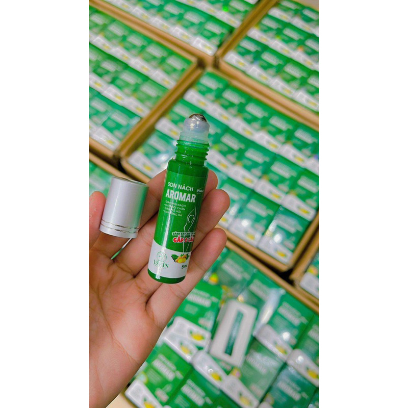 Son Nách AROMAR YSKIN Giúp Giảm Mùi Hôi Nách,Hôi chân,Hôi Tay Hiệu Quả 5ml