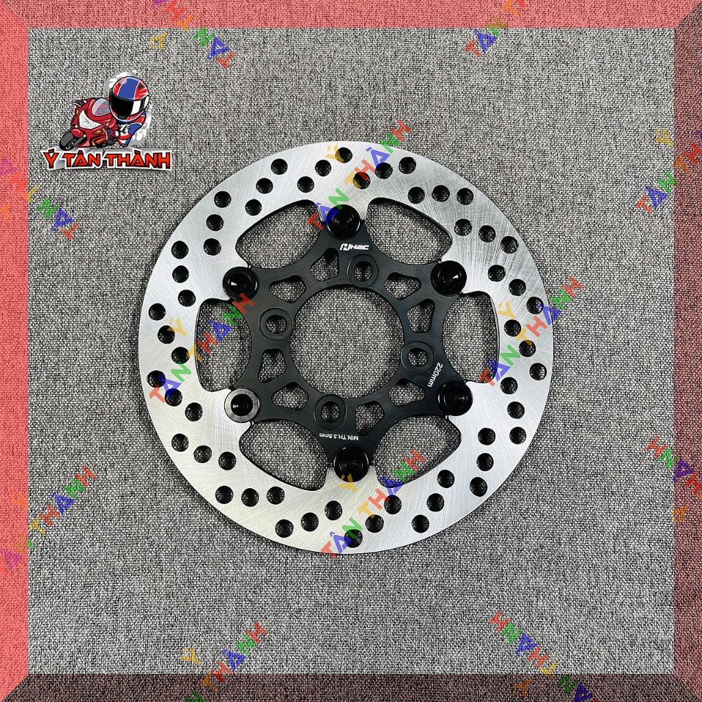 Đĩa thắng H2C AL long đền nhôm 220mm MS24