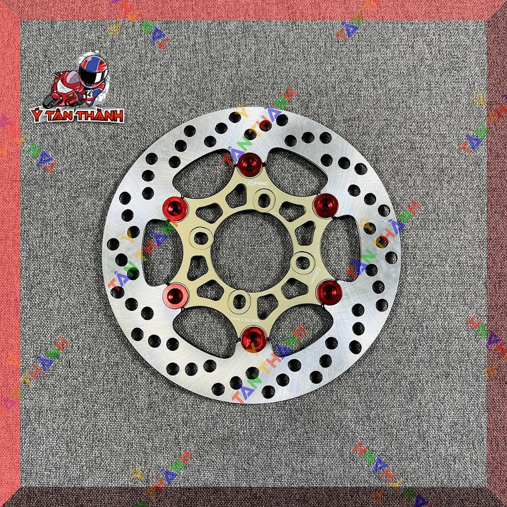 Đĩa thắng H2C AL long đền nhôm 220mm MS24