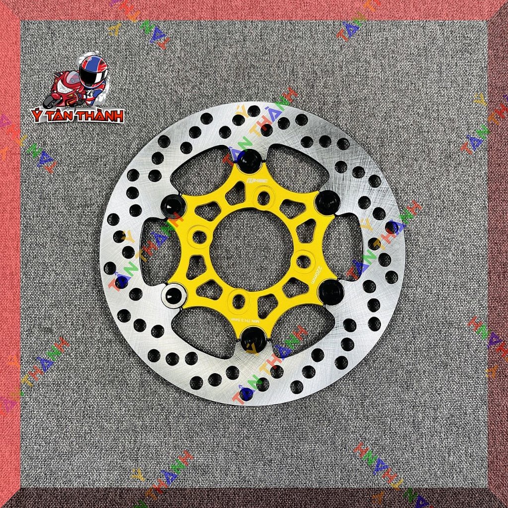 Đĩa thắng H2C AL long đền nhôm 220mm MS24