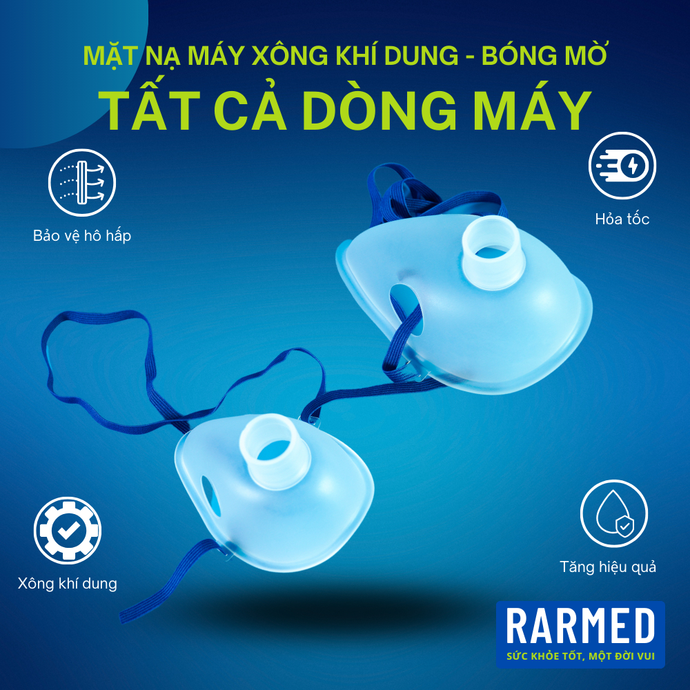 Phụ kiện mặt nạ xông khí dung máy khí dung Omron NE-C106
