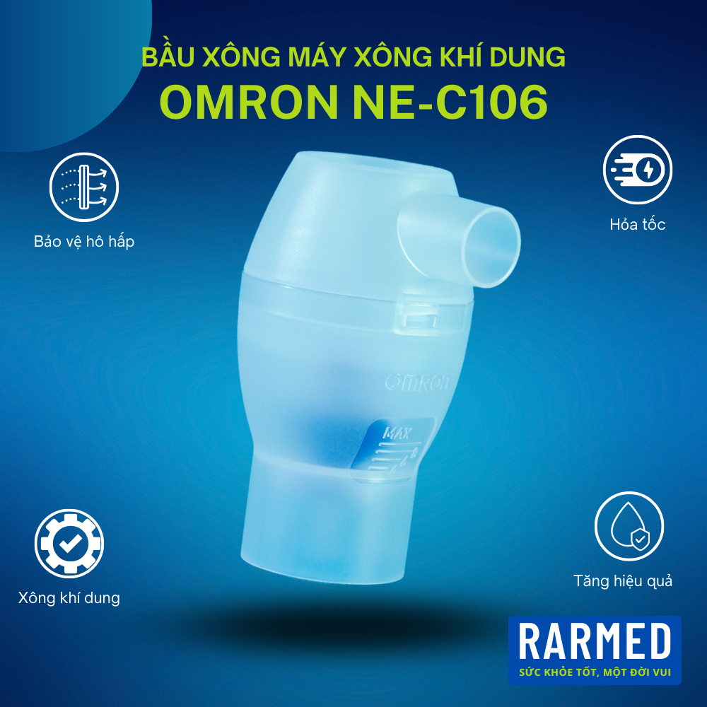 Phụ kiện bầu xông khí dung máy khí dung Omron NE-C106