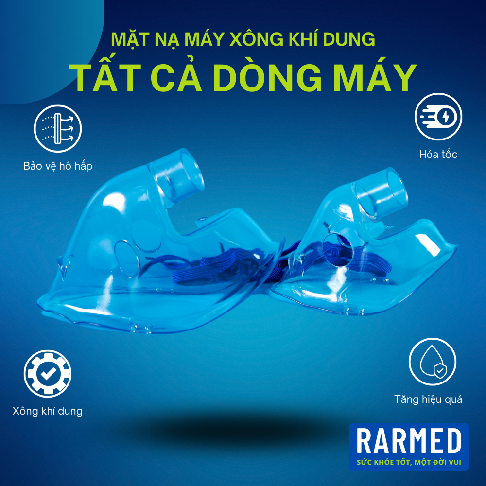 Phụ kiện mặt nạ xông khí dung các dòng máy xông khí dung