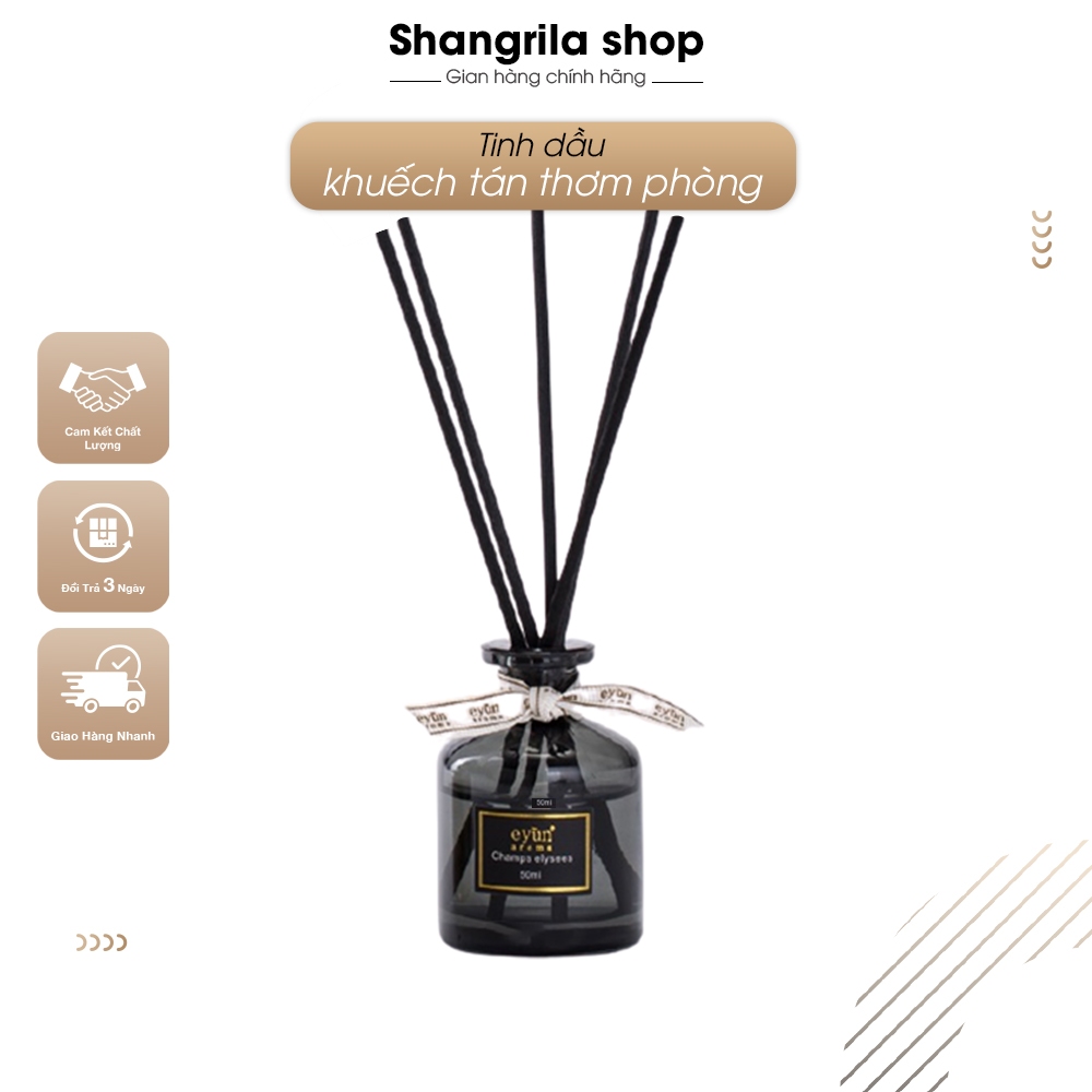 CHAI 50ml - Tinh dầu khuếch tán thơm phòng cao cấp, nhiều mùi hương sang chảnh, Shangrila Shop