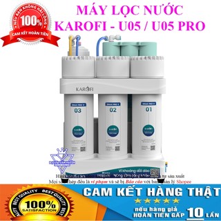 [HÀNG CHÍNH HÃNG] MÁY LỌC NƯỚC KAROFI KAQ-U05 PRO / KAQ U05