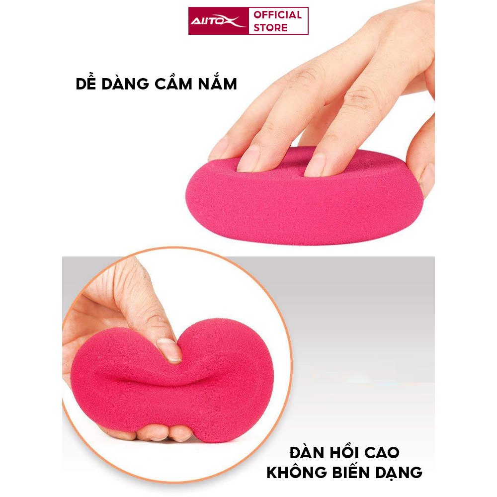 Mút đánh bóng nội thất ô tô AutoX chuyên dụng với ghế da nhựa nhám tạo độ bóng và làm sạch sâu