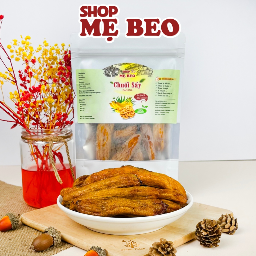 Chuối Sấy Dẻo Không Đường Shop Mẹ Beo