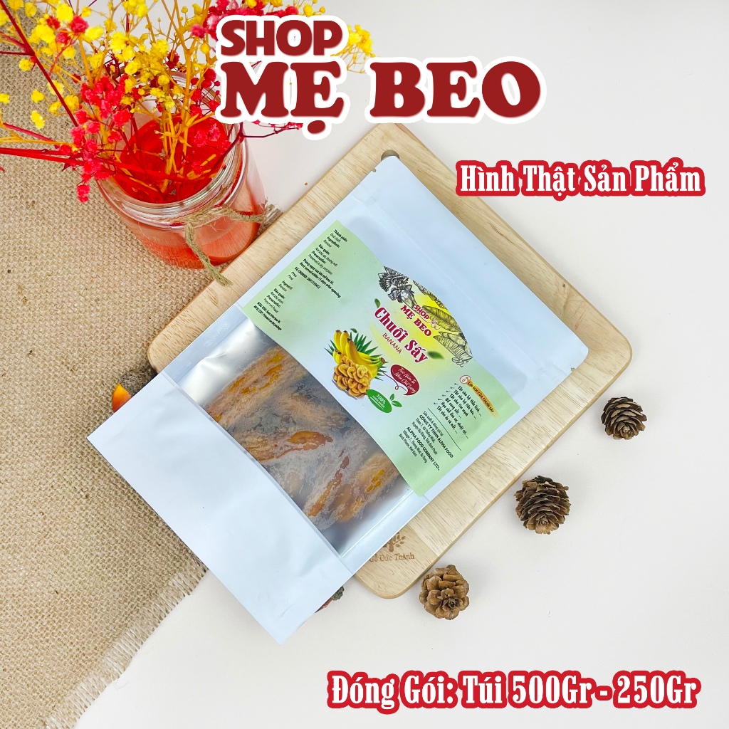 Chuối Sấy Dẻo Không Đường Shop Mẹ Beo