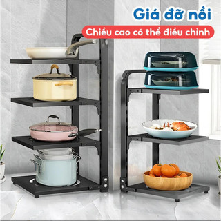 Kệ Để Xoong Nồi Nhiều Tầng Bằng Thép Có Thể Điều Chỉnh TR TARAA