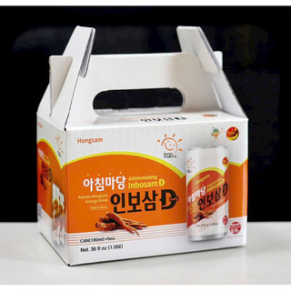 Nước hồng sâm cao cấp Hàn Quốc lon 180ml (Bán lẻ 1 lon)