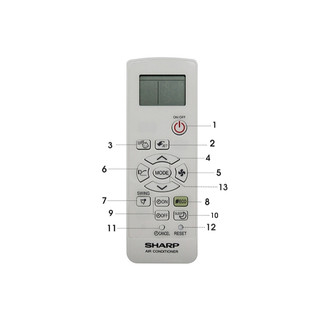 Remote điều khiển chính hãng điều hoà sharp bảo hành 1 năm