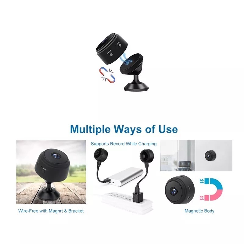 Camera Mini Wifi 4G , Camera Siêu Nhỏ , Camera Mini Wifi  Full HD 1080PH Hỗ Trợ Đàm Thoại 2 Chiều