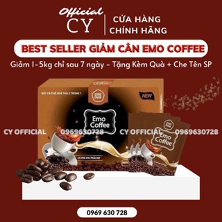 [BÁN CHẠY NHẤT] GIẢM CÂN EMoSLIM VỊ CAFE CHÍNH HÃNG 100%/ giam can emo coffee an toan hieu qua