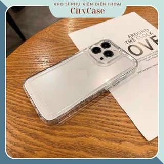 Ốp dẻo trong, nút kim loại Iphone 7/8/Se/7plus/8plus/x/xs/XR/xsmax/11/12/13/14/15/pro/max/plus/Promax