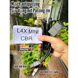 Mach đèn trợ sáng CBR150R xài nút passing zin