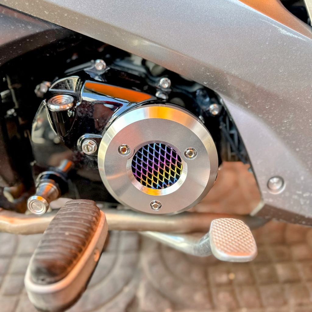 Nắp nồi nhôm cnc lưới titanl Wave Dream Future