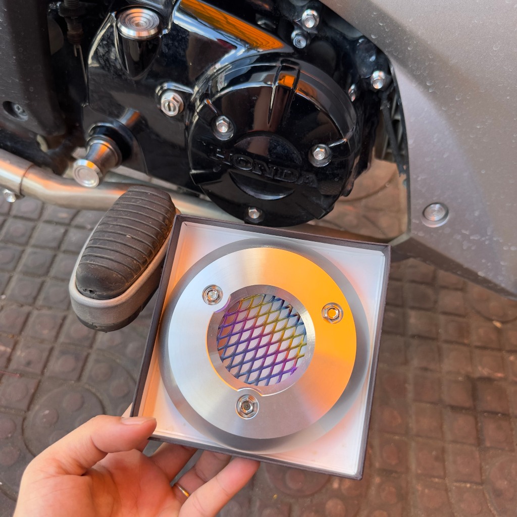 Nắp nồi nhôm cnc lưới titanl Wave Dream Future