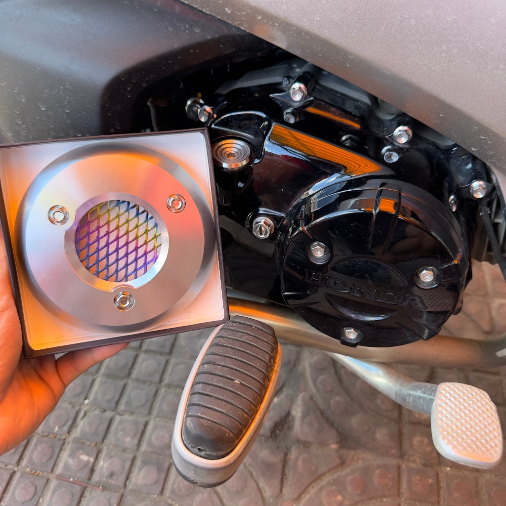 Nắp nồi nhôm cnc lưới titanl Wave Dream Future