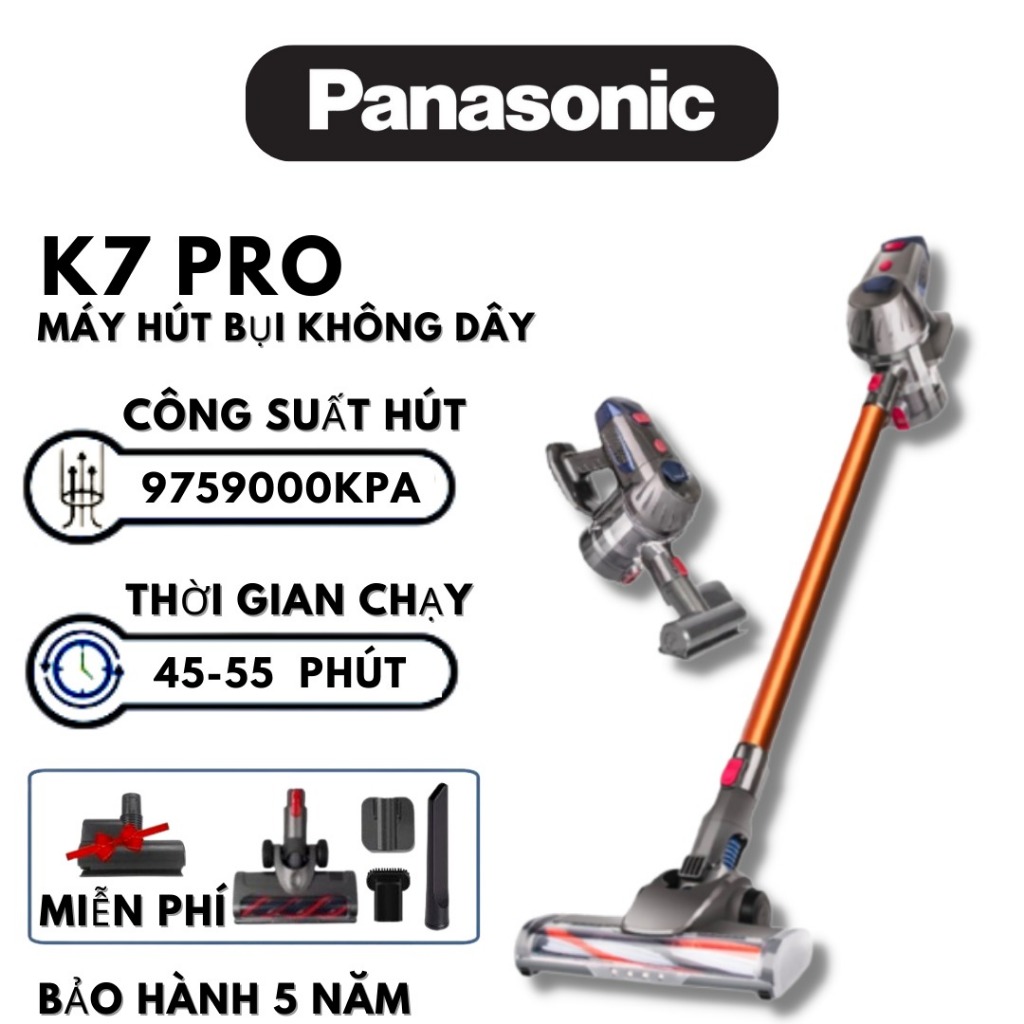 Máy Hút Bụi Không Dây Cao Cấp K-SERIES Cầm Tay Pin Sạc Mini Siêu Mạnh Gia Đình Giường Đệm Sofa Máy Hút Bụi Ô Tô