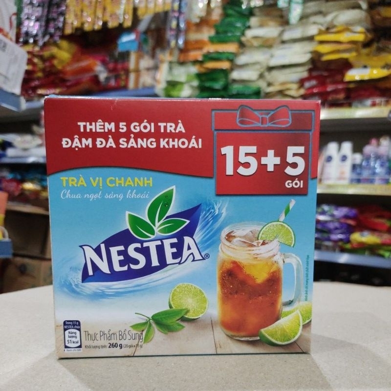 Trà Nestea Vị Chanh hộp 195g