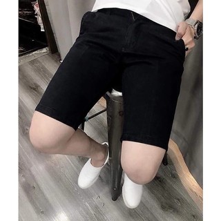 Quần jean nam vải co giãn 4 chiều quần short đùi bò nam vải jean cực đẹp jeancd205